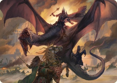 Witch-king, Bringer of Ruin Art Card [The Lord of the Rings: Tales of Middle-earth Art Series] | Spectrum Games