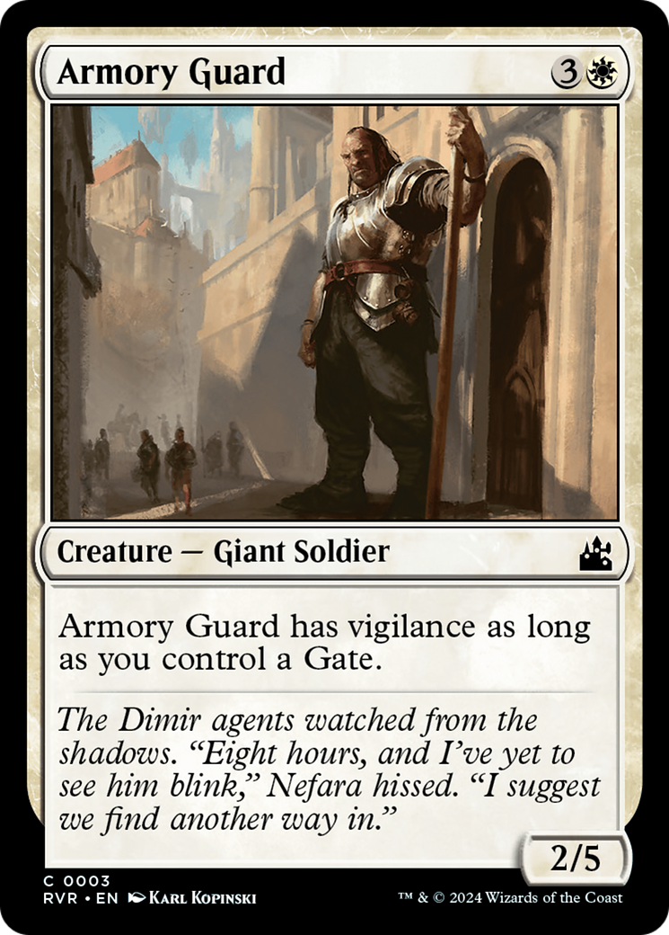 Armory Guard [Ravnica Remastered] | Spectrum Games