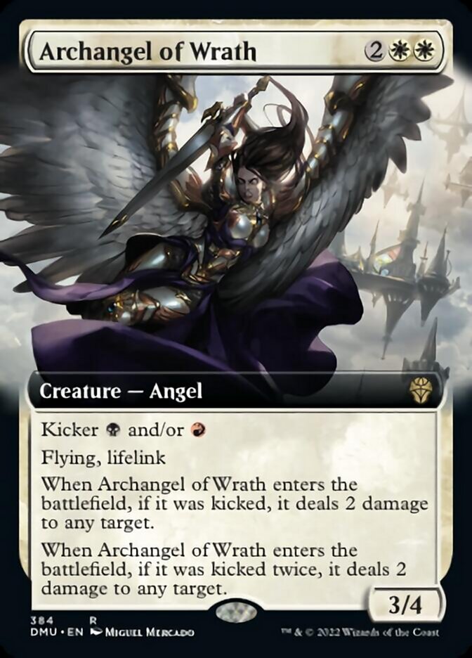 Archangel of Wrath (Extended Art) [Dominaria United] | Spectrum Games