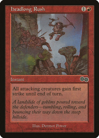 Headlong Rush [Urza's Saga] | Spectrum Games