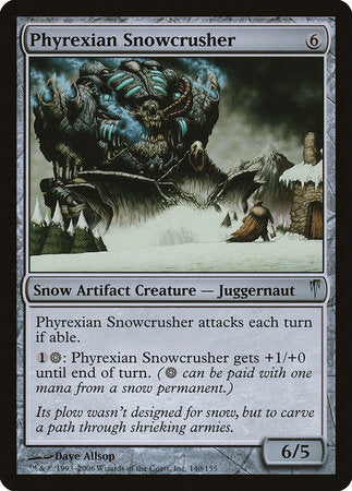 Phyrexian Snowcrusher [Coldsnap] | Spectrum Games