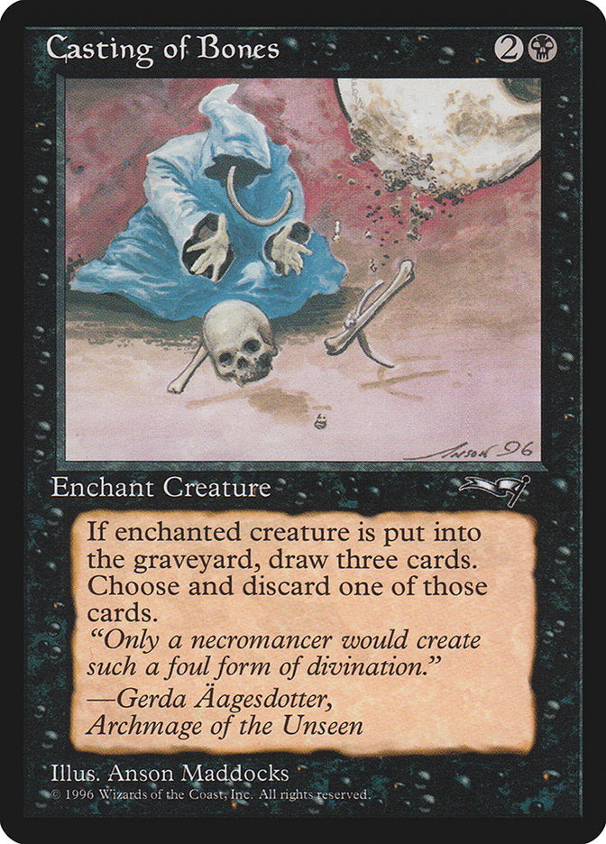 Casting of Bones (Skull on Ground) [Alliances] | Spectrum Games