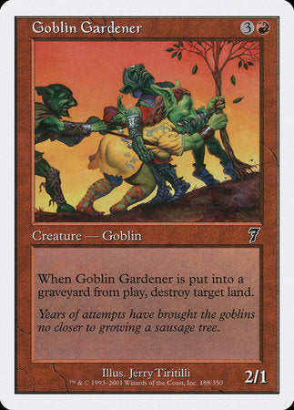 Goblin Gardener [Seventh Edition] | Spectrum Games