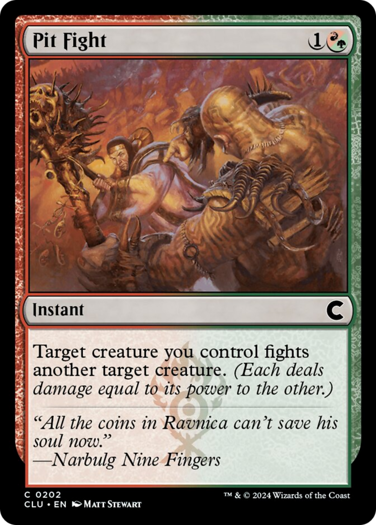 Pit Fight [Ravnica: Clue Edition] | Spectrum Games