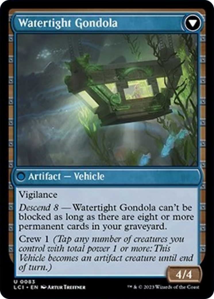 Waterlogged Hulk // Watertight Gondola [The Lost Caverns of Ixalan] | Spectrum Games
