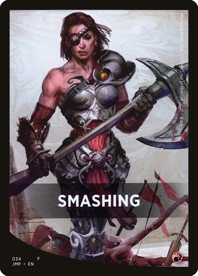 Smashing Theme Card [Jumpstart Front Cards] | Spectrum Games