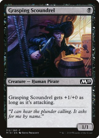 Grasping Scoundrel [Core Set 2019] | Spectrum Games