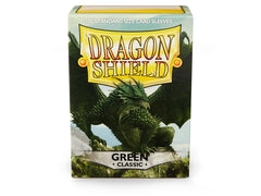 Dragon Shield Classic Sleeve - Green ‘Verdante’ 100ct | Spectrum Games