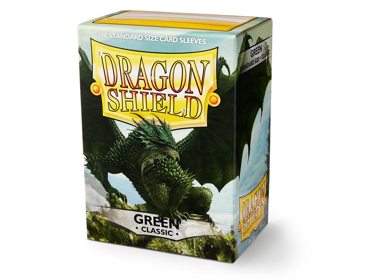 Dragon Shield Classic Sleeve - Green ‘Verdante’ 100ct | Spectrum Games