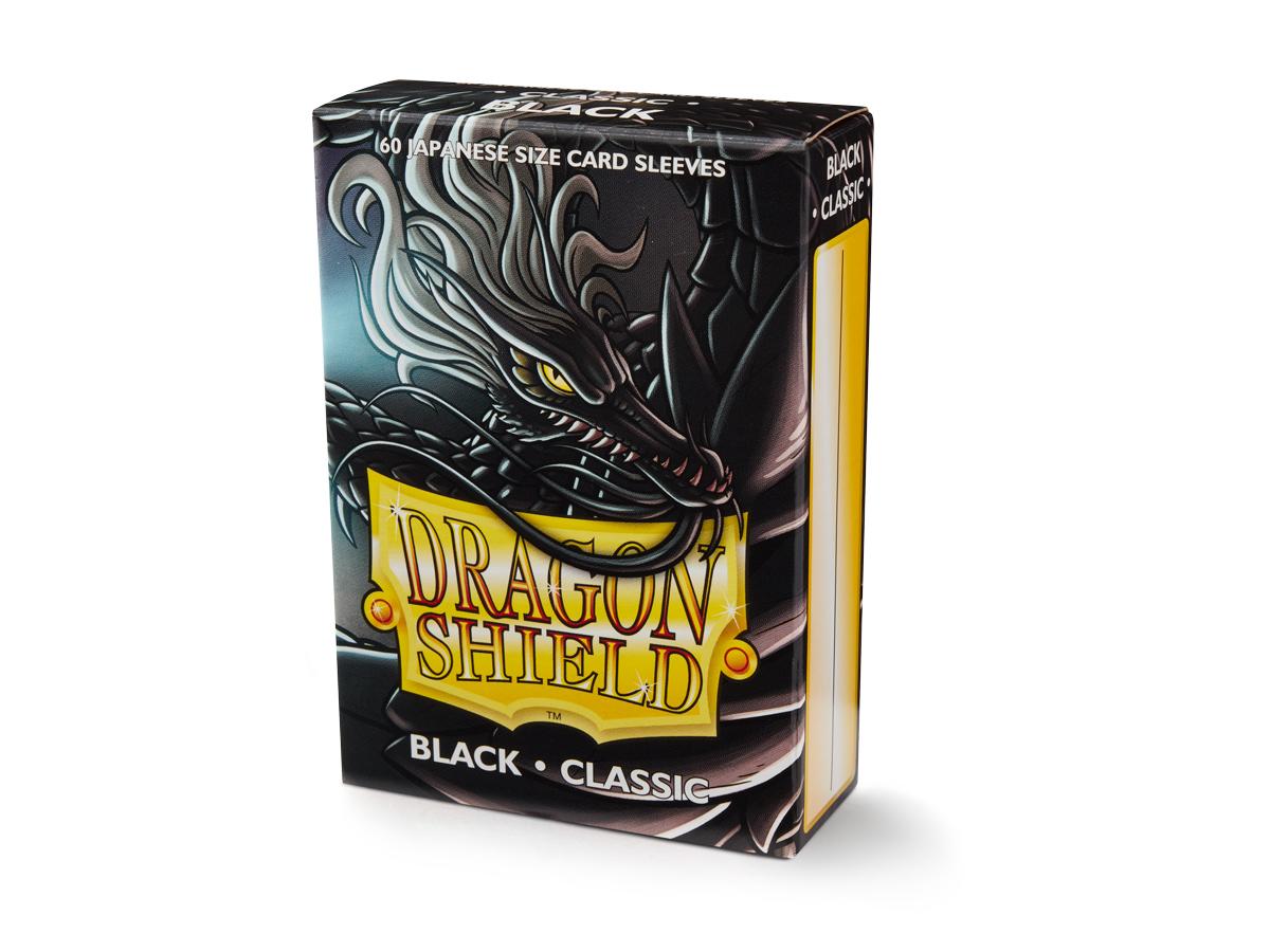 Dragon Shield Matte Sleeve - Black ‘Tao Dong’ 60ct | Spectrum Games