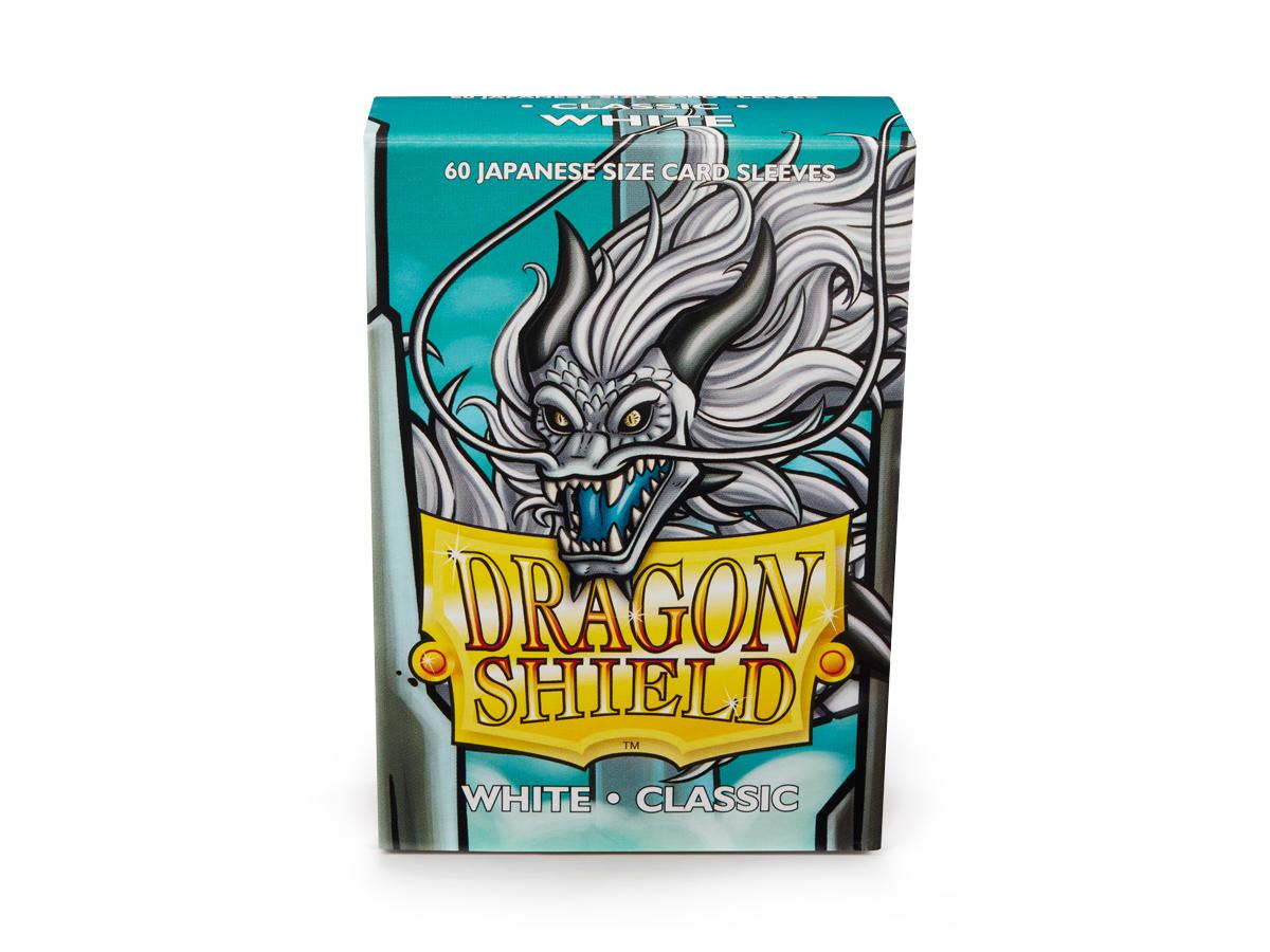 Dragon Shield Matte Sleeve - White ‘Fulgor’ 60ct | Spectrum Games