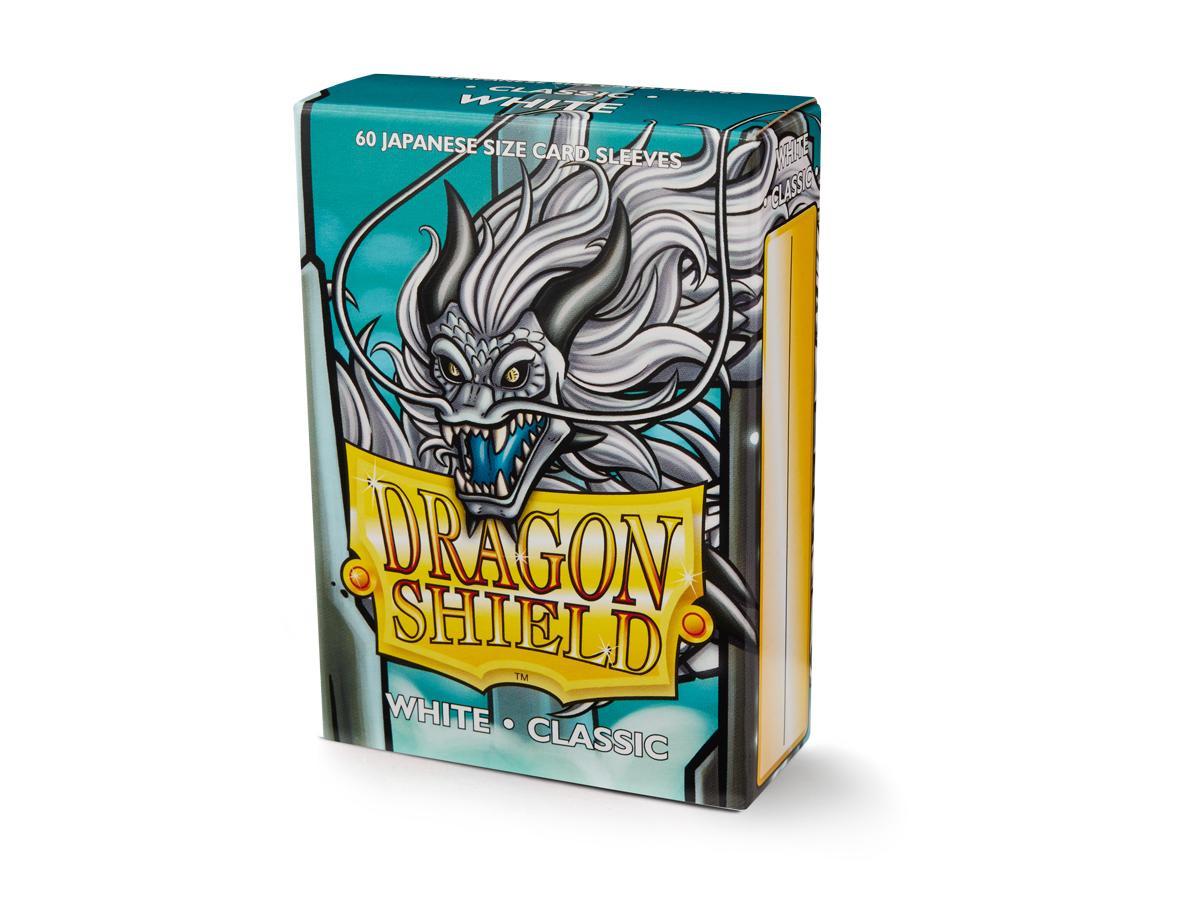 Dragon Shield Matte Sleeve - White ‘Fulgor’ 60ct | Spectrum Games