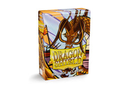 Dragon Shield Matte Sleeve - Orange ‘Tigris’ 60ct | Spectrum Games