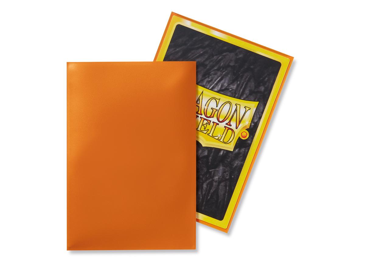 Dragon Shield Matte Sleeve - Orange ‘Tigris’ 60ct | Spectrum Games