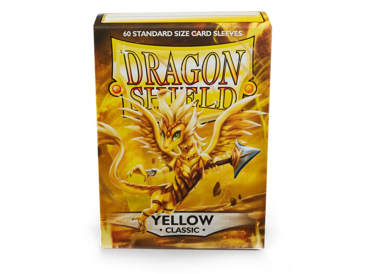 Dragon Shield Classic Sleeve - Yellow ‘Dorna’ 60ct | Spectrum Games