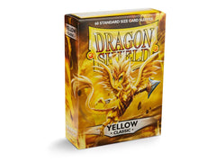 Dragon Shield Classic Sleeve - Yellow ‘Dorna’ 60ct | Spectrum Games