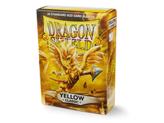 Dragon Shield Classic Sleeve - Yellow ‘Dorna’ 60ct | Spectrum Games