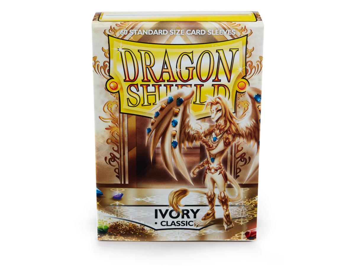 Dragon Shield Classic Sleeve - Ivory ‘Elfenben’ 60ct | Spectrum Games