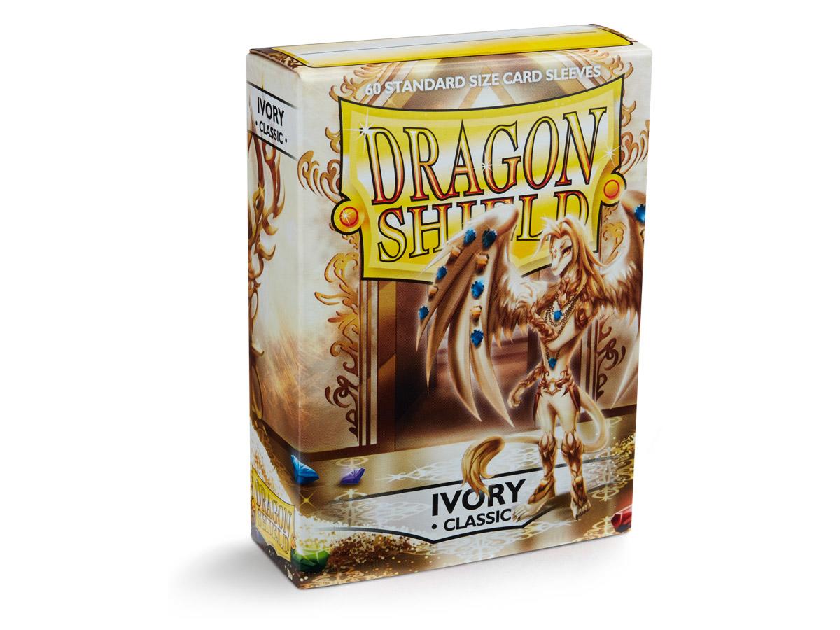 Dragon Shield Classic Sleeve - Ivory ‘Elfenben’ 60ct | Spectrum Games