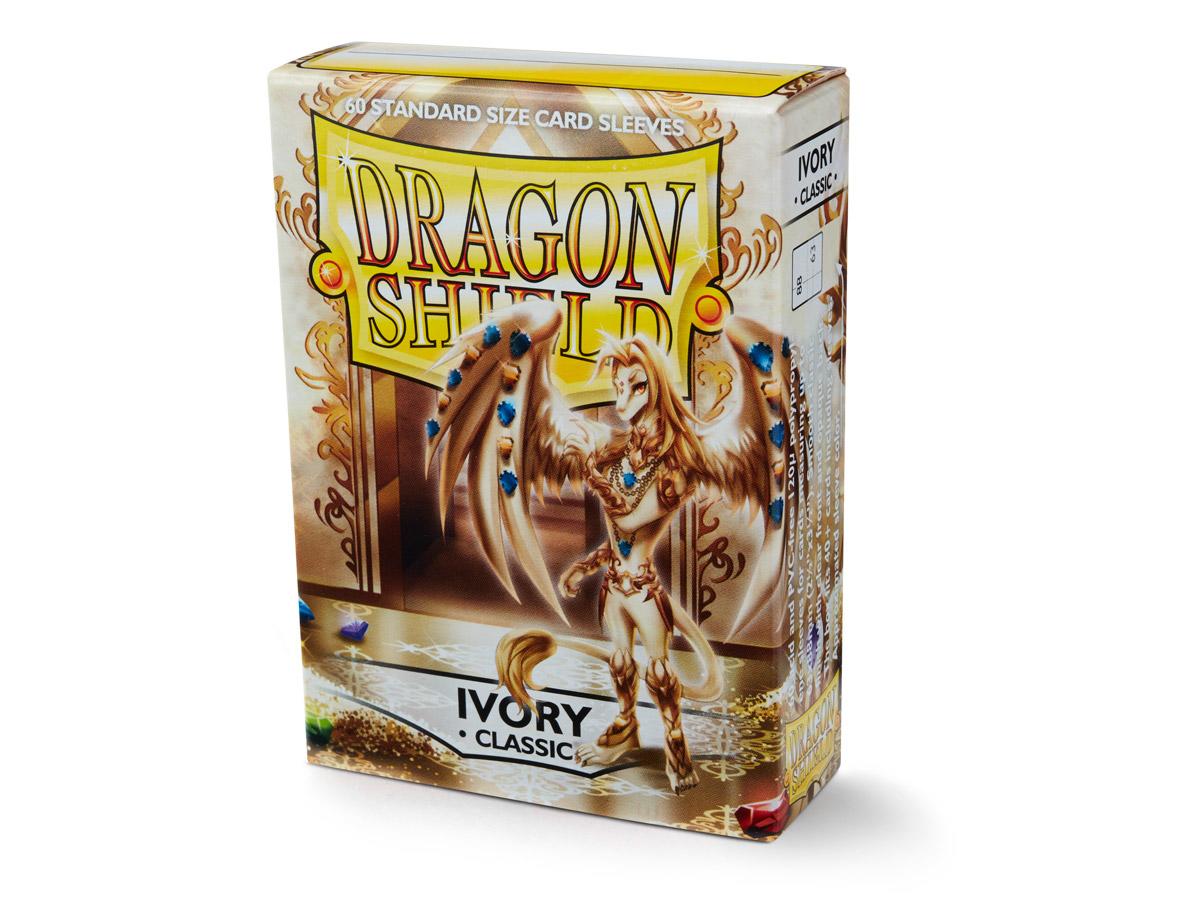 Dragon Shield Classic Sleeve - Ivory ‘Elfenben’ 60ct | Spectrum Games