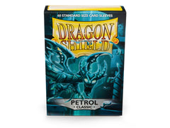 Dragon Shield Classic Sleeve - Petrol ‘Yurk’ 60ct | Spectrum Games