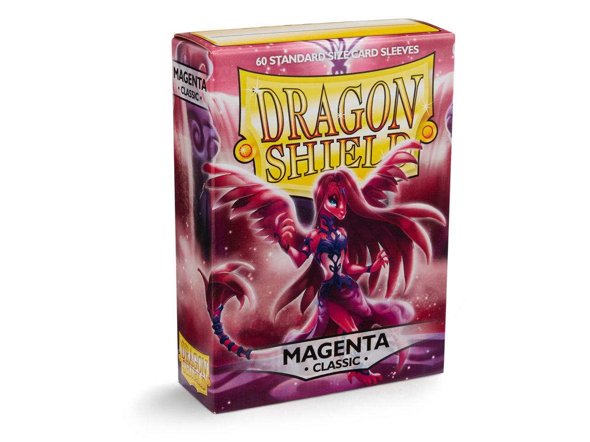 Dragon Shield Classic Sleeve - Magenta ‘Lilin’ 60ct | Spectrum Games