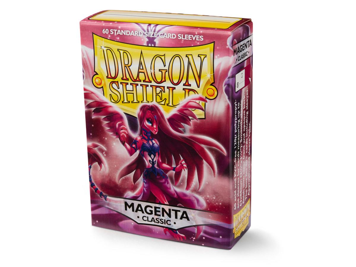 Dragon Shield Classic Sleeve - Magenta ‘Lilin’ 60ct | Spectrum Games