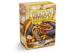 Dragon Shield Matte Sleeve - Gold ‘Gygex’ 100ct | Spectrum Games