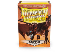 Dragon Shield Matte Sleeve - Copper ‘Draco Primus’ 100ct | Spectrum Games