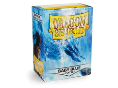 Dragon Shield Matte Sleeve - Baby Blue ‘Bethia’ 100ct | Spectrum Games