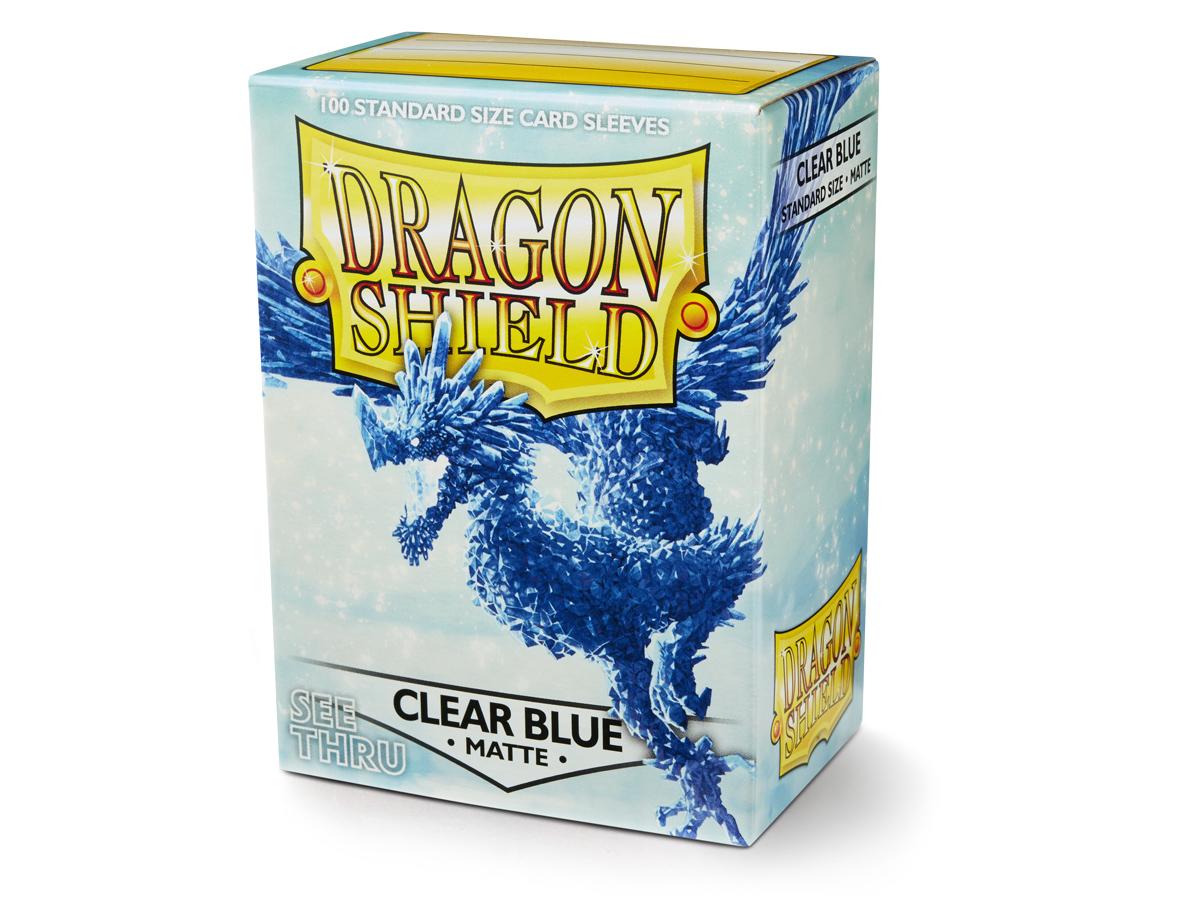 Dragon Shield Matte Sleeve - Clear Blue ‘Celeste’ 100ct | Spectrum Games