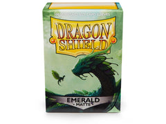 Dragon Shield Matte Sleeve - Emerald ‘Rayalda’ 100ct | Spectrum Games