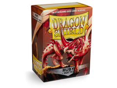 Dragon Shield Matte Sleeve - Ruby ‘Rubis’ 100ct | Spectrum Games