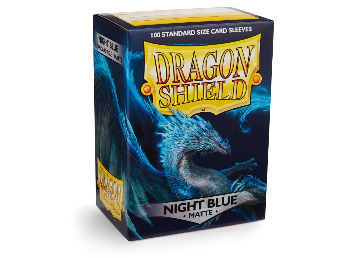 Dragon Shield Matte Sleeve - Night Blue ‘Botan’ 100ct | Spectrum Games