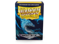 Dragon Shield Matte Sleeve - Night Blue ‘Botan’ 100ct | Spectrum Games