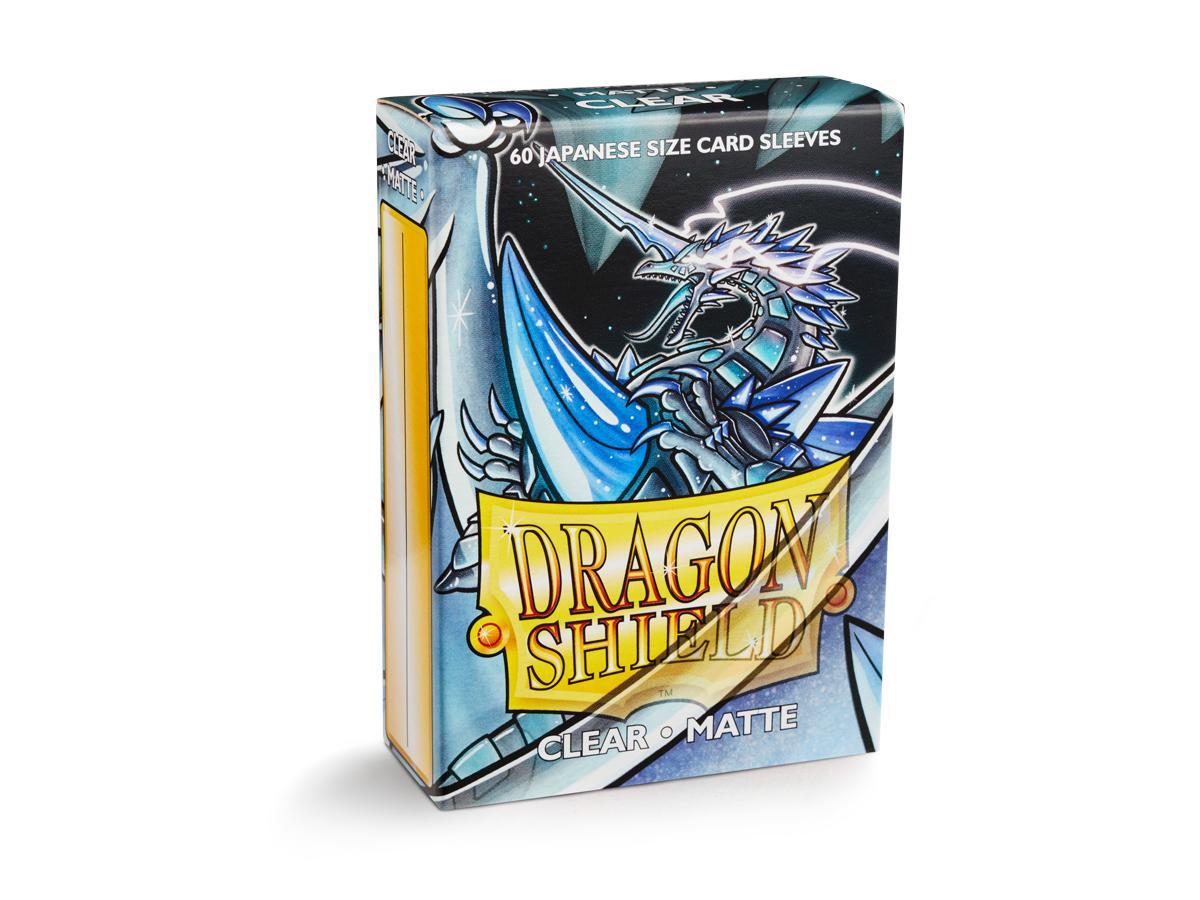 Dragon Shield Matte Sleeve - Clear ‘Kakush’ 60ct | Spectrum Games