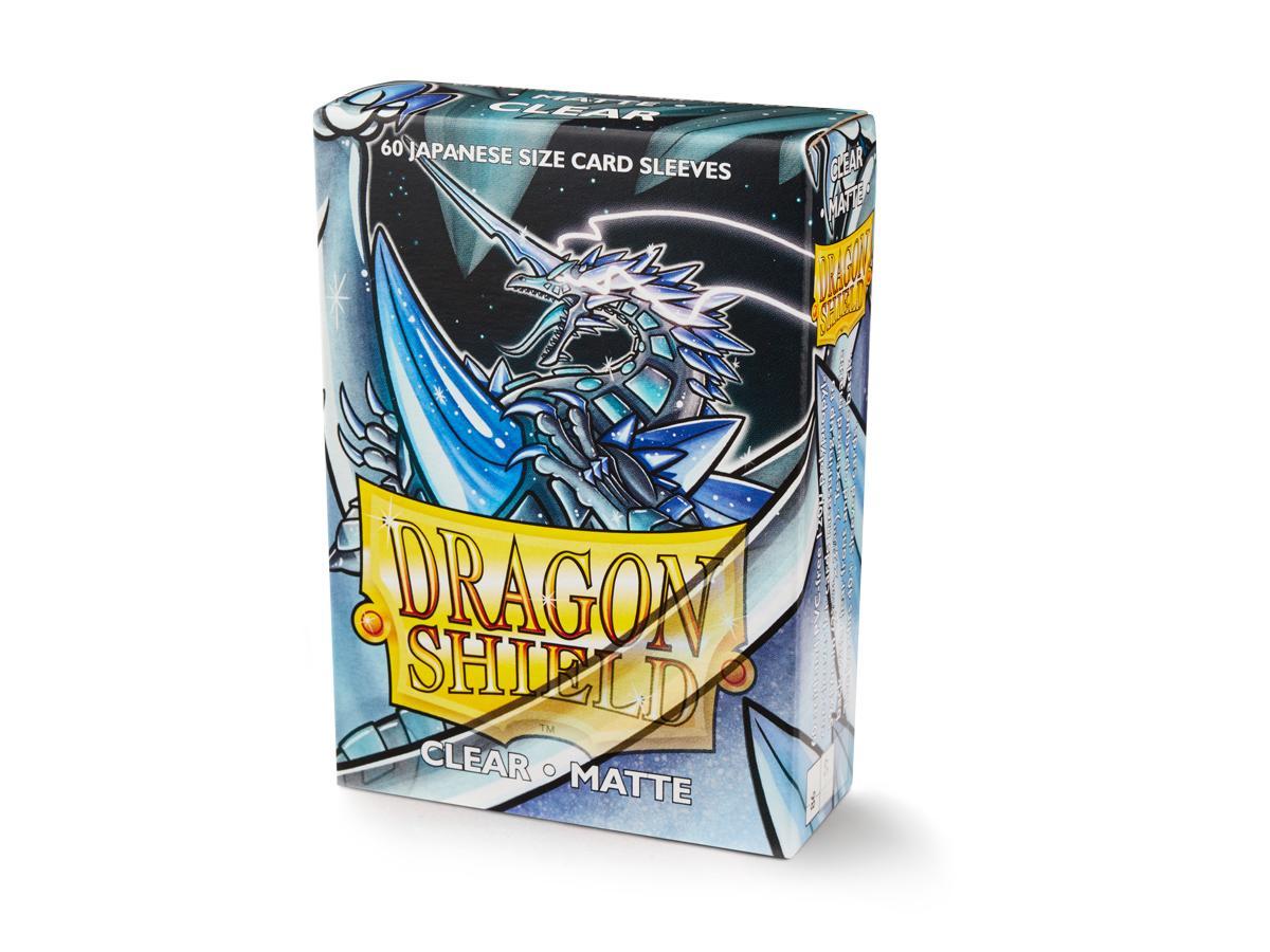 Dragon Shield Matte Sleeve - Clear ‘Kakush’ 60ct | Spectrum Games