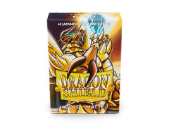 Dragon Shield Matte Sleeve - Gold ‘Pontifex’ 60ct | Spectrum Games