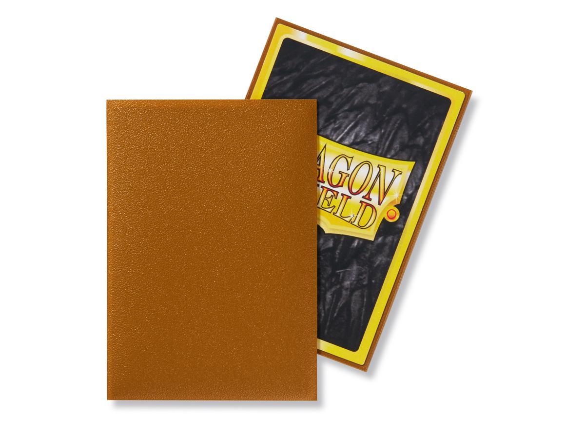 Dragon Shield Matte Sleeve - Gold ‘Pontifex’ 60ct | Spectrum Games