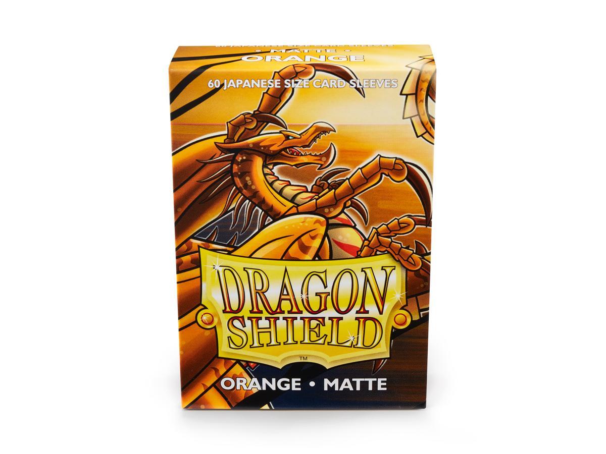 Dragon Shield Matte Sleeve - Orange ‘Kurang’ 60ct | Spectrum Games