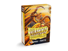 Dragon Shield Matte Sleeve - Orange ‘Kurang’ 60ct | Spectrum Games