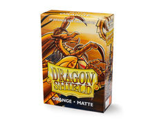 Dragon Shield Matte Sleeve - Orange ‘Kurang’ 60ct | Spectrum Games