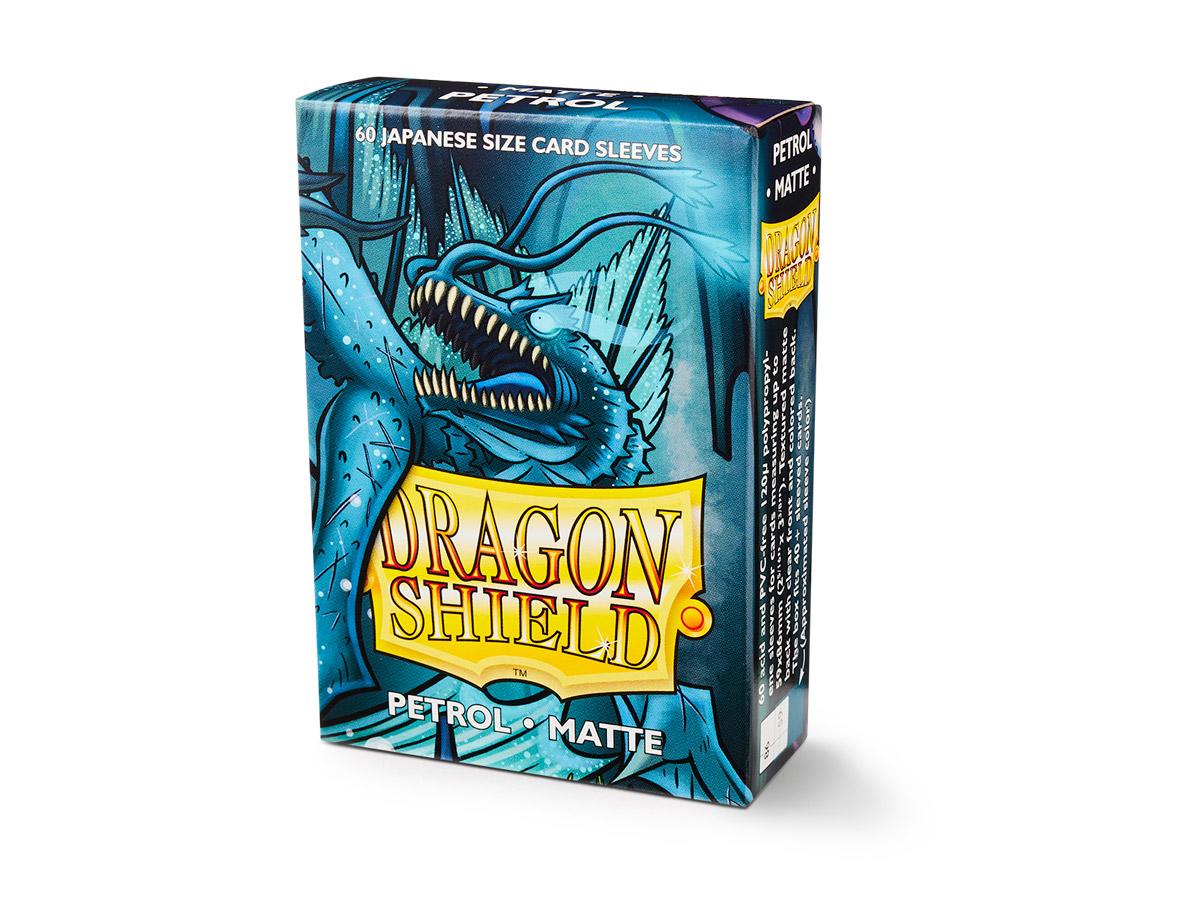 Dragon Shield Matte Sleeve - Petrol ‘Xi’ 60ct | Spectrum Games