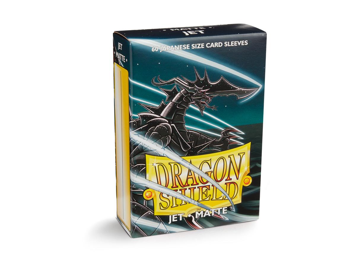 Dragon Shield Matte Sleeve - Jet ‘Extanium’ 60ct | Spectrum Games