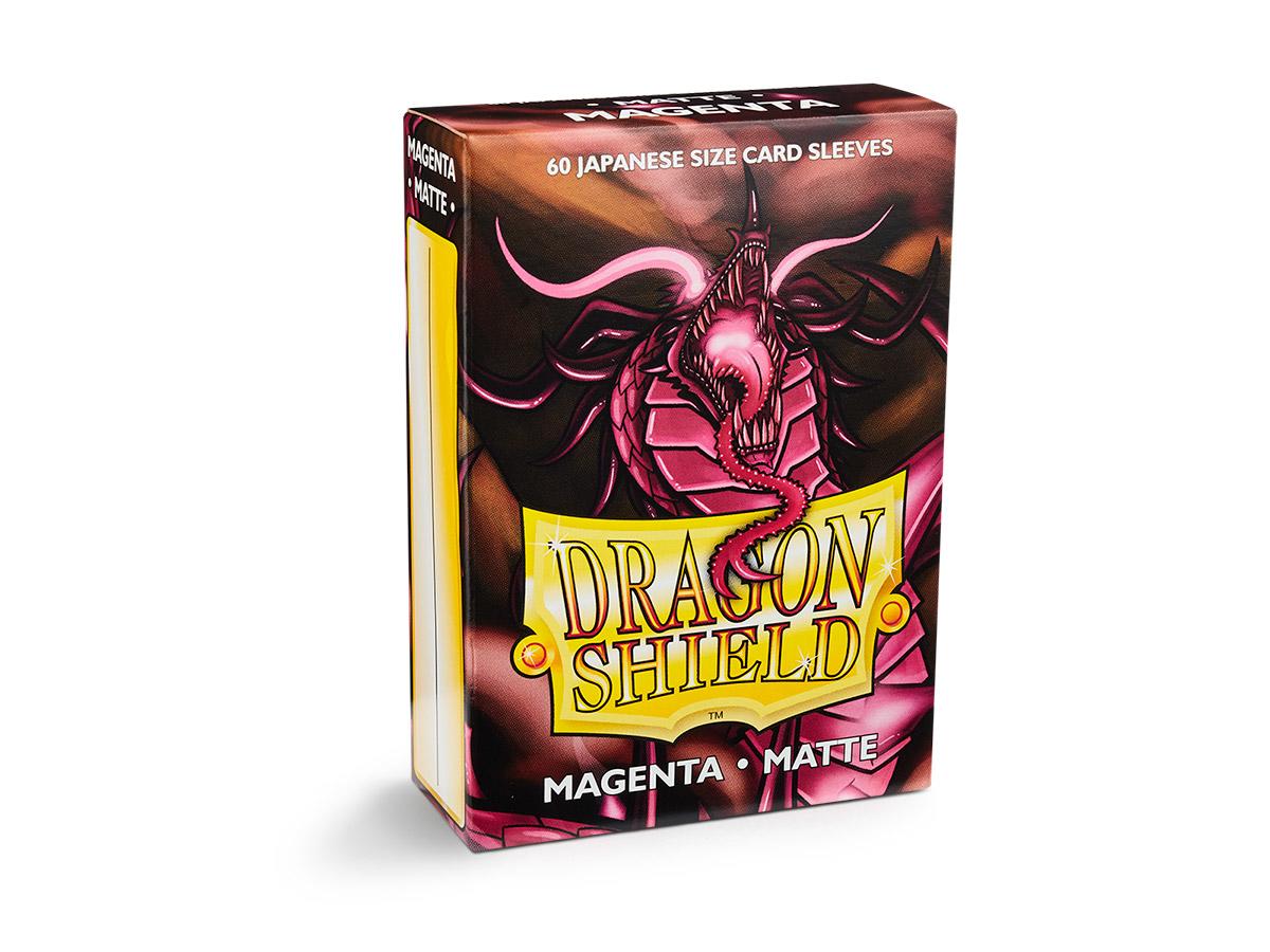 Dragon Shield Matte Sleeve - Magenta ‘Demato’ 60ct | Spectrum Games