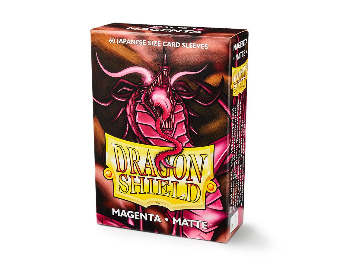 Dragon Shield Matte Sleeve - Magenta ‘Demato’ 60ct | Spectrum Games