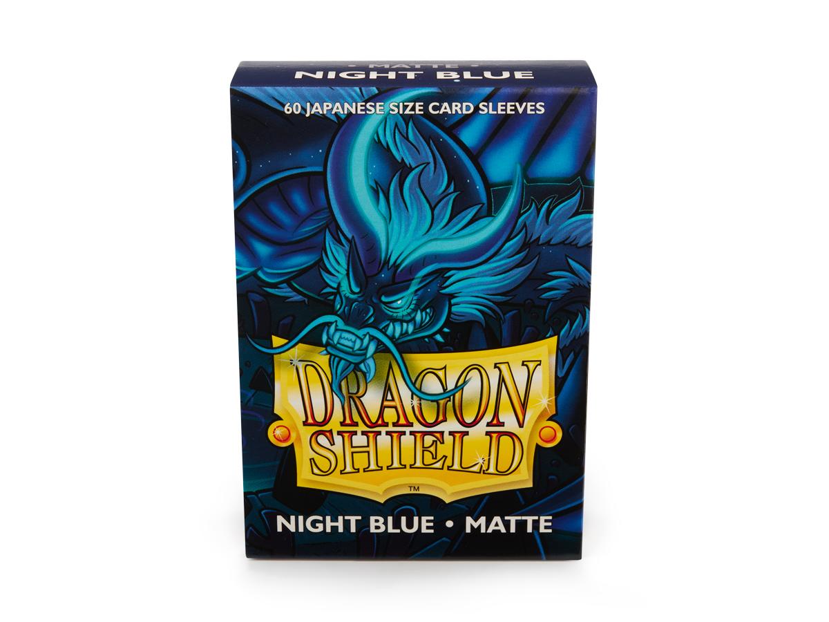 Dragon Shield Matte Sleeve - Night Blue ‘Delphion’ 60ct | Spectrum Games