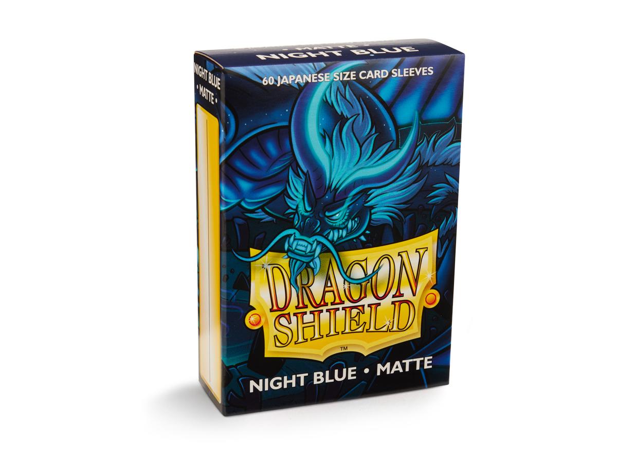 Dragon Shield Matte Sleeve - Night Blue ‘Delphion’ 60ct | Spectrum Games