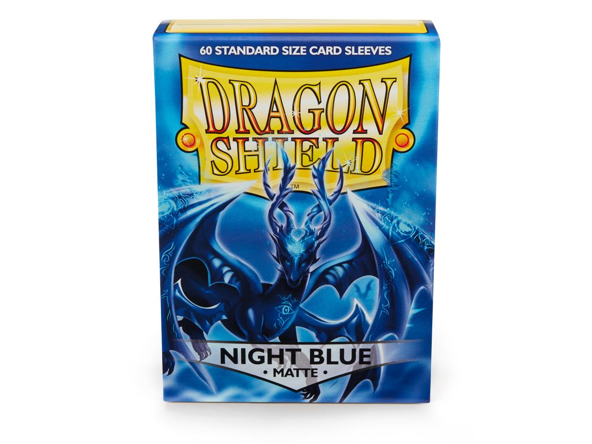 Dragon Shield Matte Sleeve - Night Blue ‘Xon’ 60ct | Spectrum Games