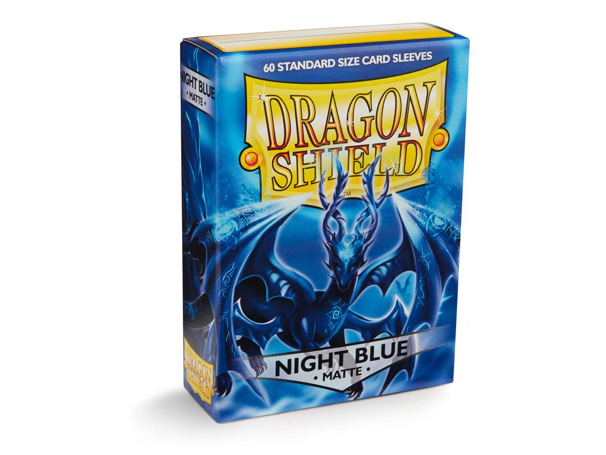 Dragon Shield Matte Sleeve - Night Blue ‘Xon’ 60ct | Spectrum Games